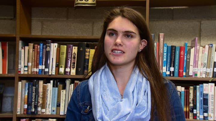 Samantha Bartush, a senior at Norwalk High School, has been named a News 12 Connecticut Scholar Athlete. 