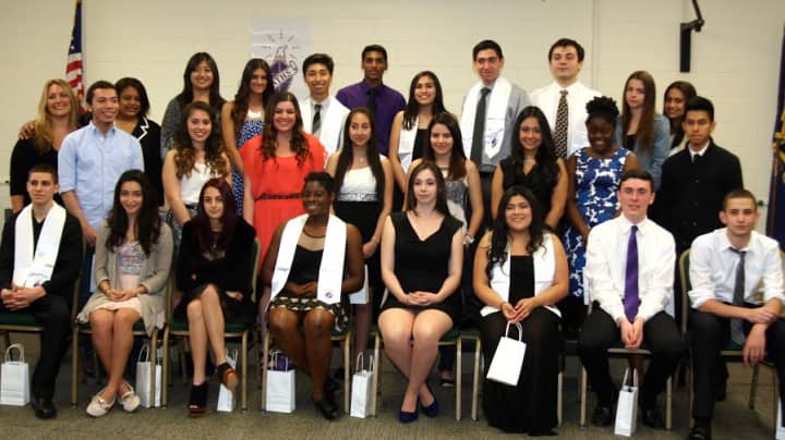 The Southern Westchester BOCES Center for Career Services inducted 29 members into the NTHS. 