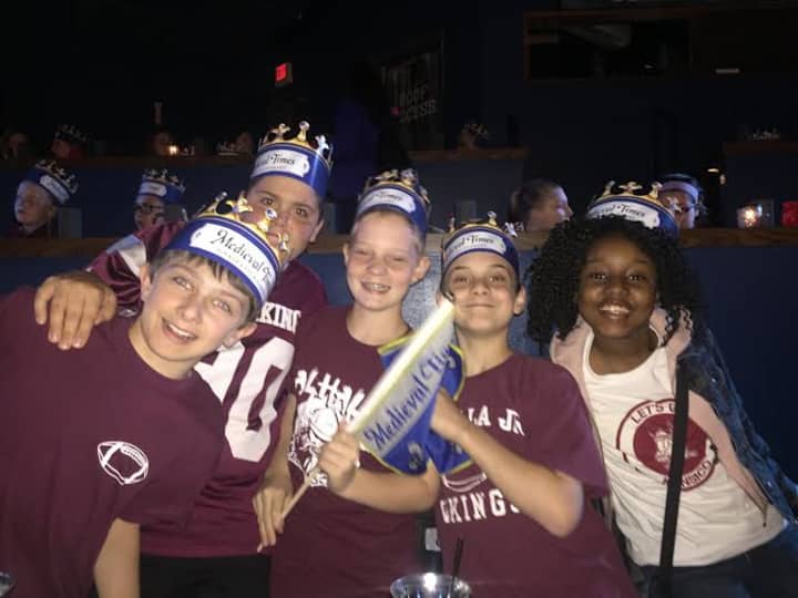 Students from Valhalla Middle School visited Medieval Times May 6.