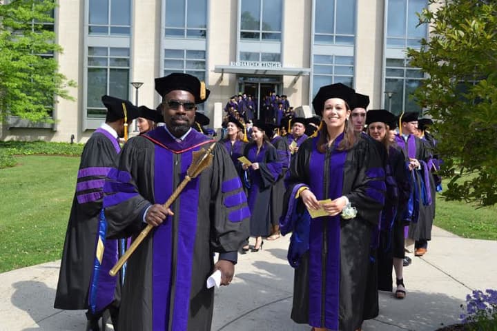 Pace Law School students graduated on Tuesday. 