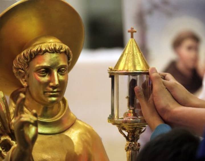 A holy relic of St. Anthony of Padua will be visiting The Bridgeport Diocese June 6-7.