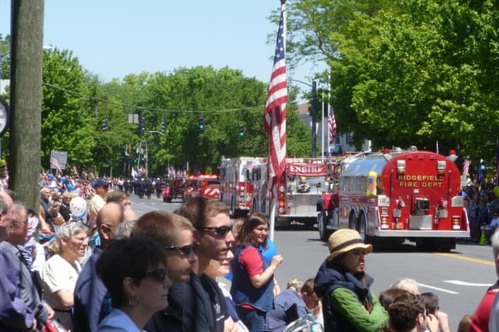 Celebrate Memorial Day with a parade in Ridgefield Monday.