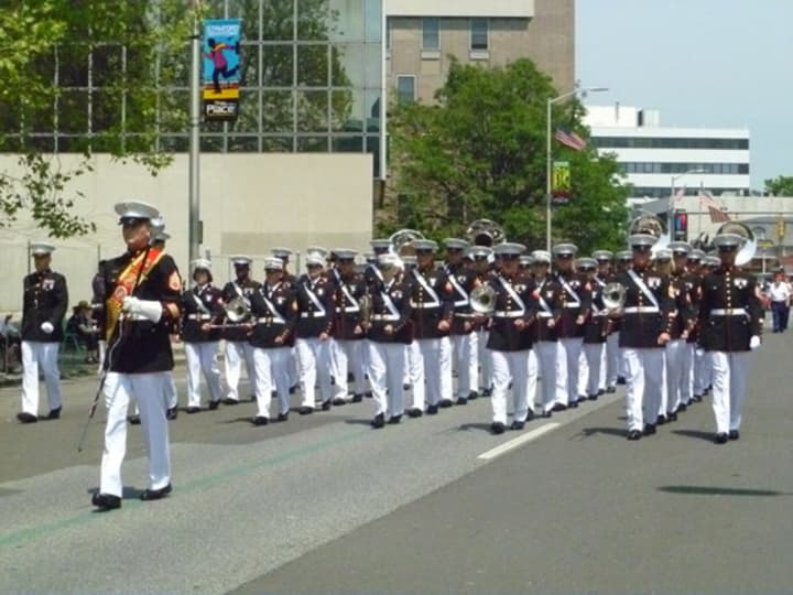 Stamford held its Memorial Day parade Sunday, but many surrounding towns will hold ceremonies on Monday.