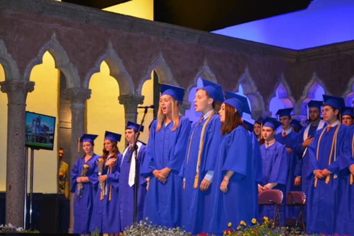 High schools across Westchester have graduations planned. Pictured is one from last year.