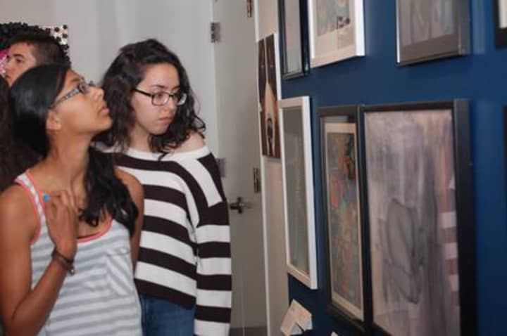 The art work of local high school students will be exhibited at the Bruce Museum.