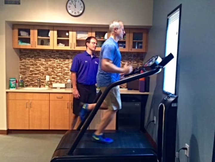 Matt Silvaggio helps runners get their mechanics right and rack up miles on treadmills, trails and other running areas.