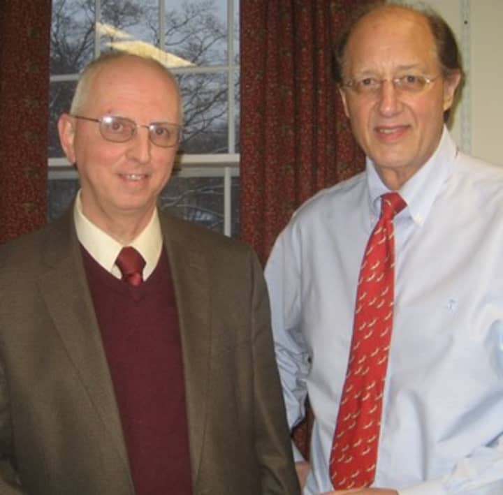 Tax Assessor Don Ross and CFO Bob Mayer.