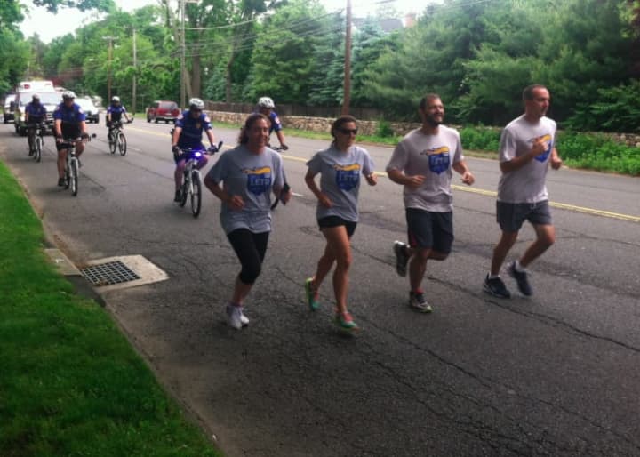 Ridgefield police officers and others will take part in the annual Law Enforcement Torch Run for the Special Olympics on Friday, June 10.
