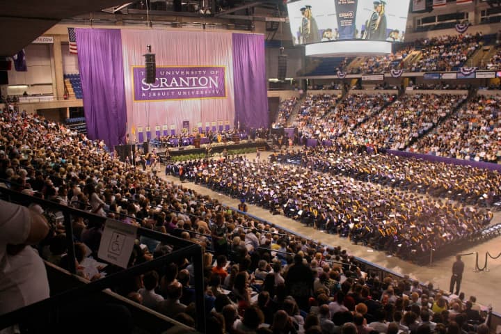 A Mount Kisco and Bedford student graduated from The University of Scranton on May 31.