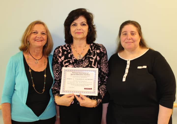 John A. Coleman School administrators, from left, Maria Leitenberger, principal of the White Plains campus; Maureen Tomkiel, executive director; and Sharon Herl, principal of the Yonkers campus.