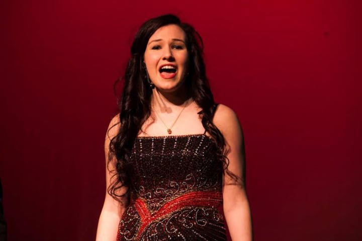 Alyssa Chamberlain, 19, will be one of four contestants in Saturdays Barnums Got Talent opera competition at the Downtown Cabaret Theatre in Bridgeport. 