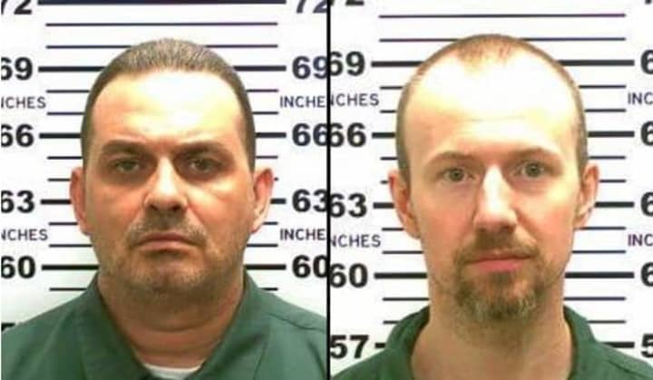 Escaped murderers Richard Matt, 48, and David Sweat, 34.