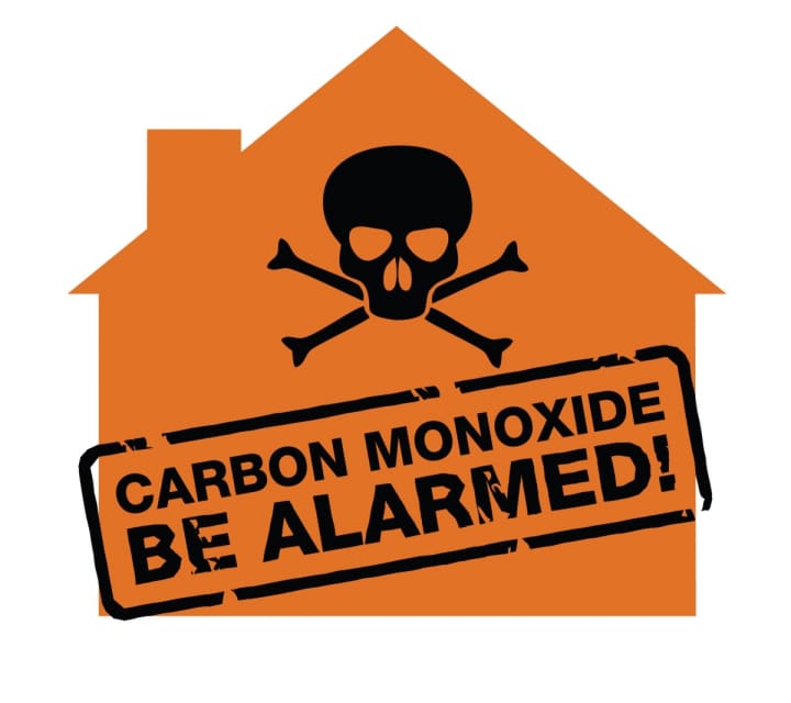 Fourteen people staying at a local residence were hospitalized after a carbon monoxide alarm was triggered on Saturday.