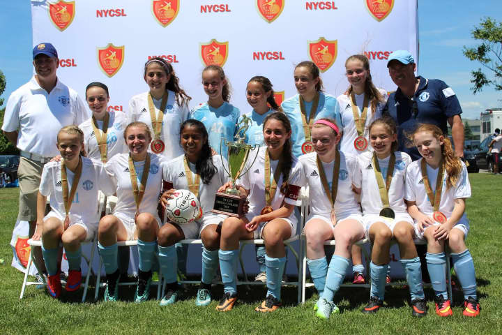 The Briarcliff-based Perfect Touch Soccer Academy won the Girls U13 NY State Cup Championship on June 13.