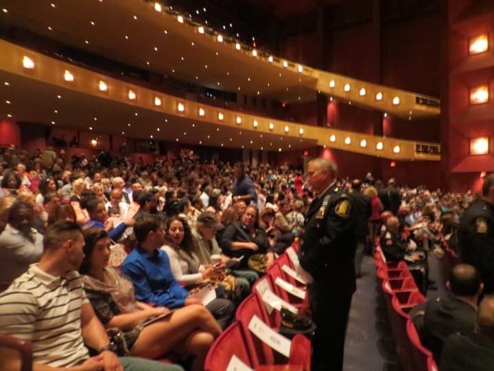 There was a standing room only crowd on Friday at SUNY Purchase&#x27;s Performing Arts Center for the latest graduation of the Westchester County Police Academy.
