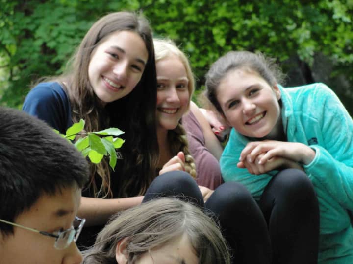 Irvington Middle School eighth-graders recently enjoyed a hike to the OHara
Nature Center.