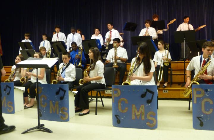 The Westchester County School Music Association named Port Chester Middle School Principal Patrick Swift as its Administrator of the Year thanks to his support of the PCMS Band.