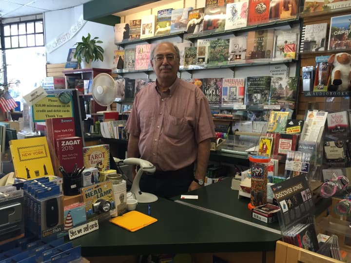 Gene Sgarlata, owner of Womrath Bookshop.