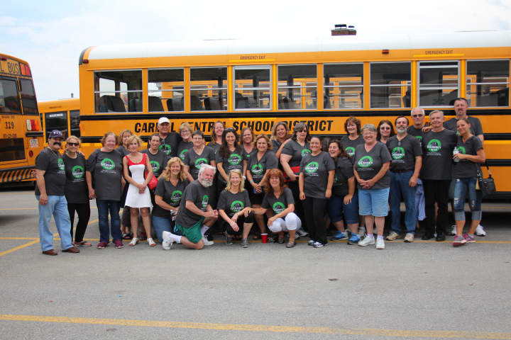 The Carmel School District&#x27;s Transportation Department raised over $2,500 for Sparrow&#x27;s Nest through t-shirt sales and raffle tickets.