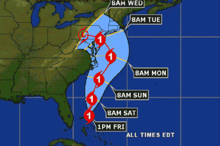 Hurricane Sandy is expected to bring wind and rain to New Canaan and elsewhere in Connecticut on Sunday. The town&#x27;s emergency operations center will open Saturday night. 