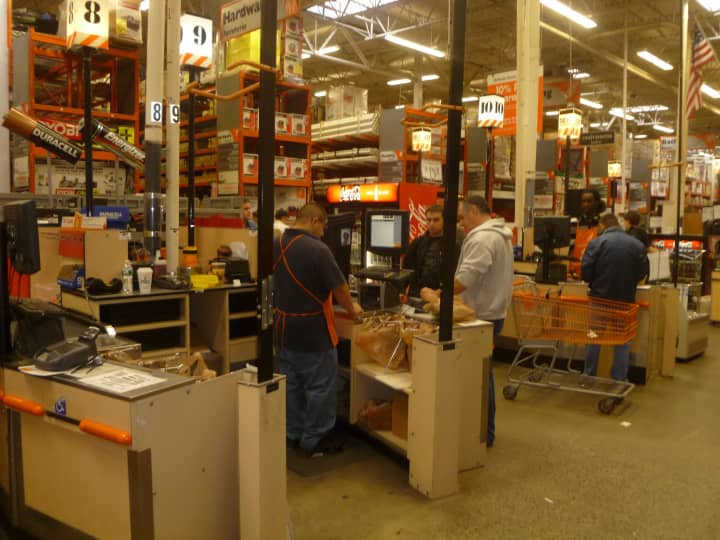 Home Depot shoppers were unable to find some of the hurricane-related items they needed on Saturday.