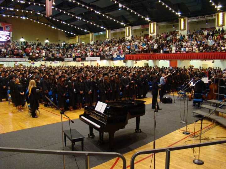White Plains High School held its 2015 graduation ceremonies on Thursday at the Westchester County Center. 