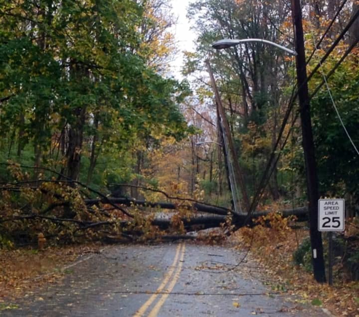 Power was expected to be out for days to come in Cortlandt and Croton.