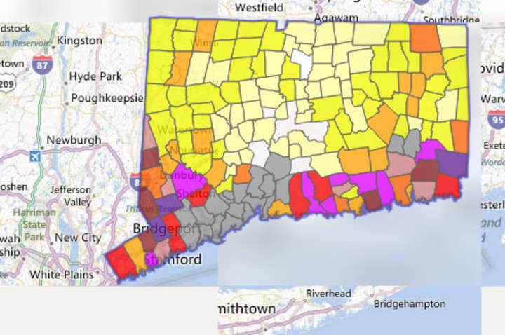 More than 167,000 customers out of 1,240,246 total customers served by CL&amp;P are out of power across Connecticut.