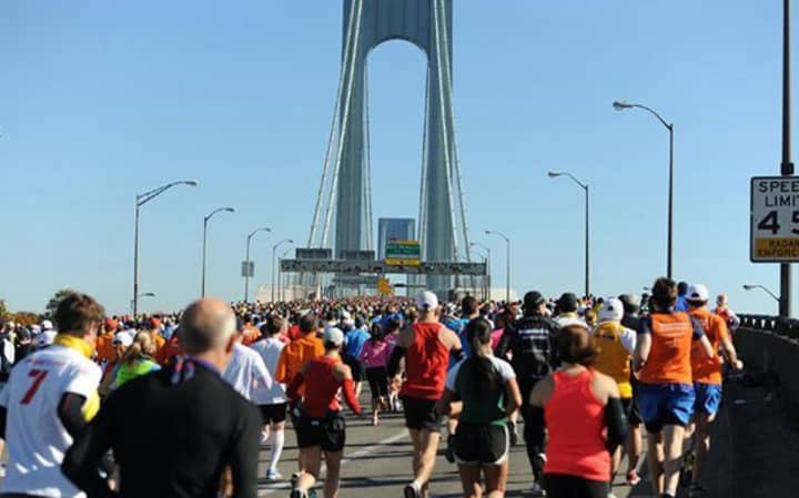 The New York City Marathon will start Sunday in Staten Island at the entrance to the Verrazano Bridge.