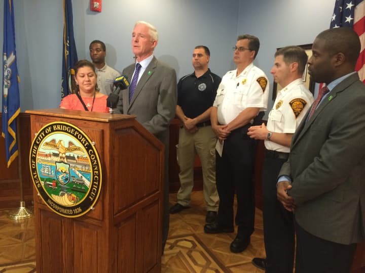 Mayor Bill Finch announced initiatives to combat crime in the city Tuesday.