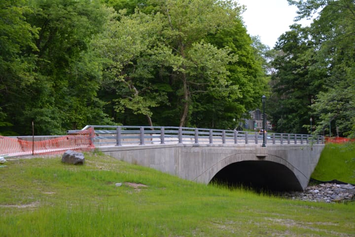 The Croton Falls Road bridge.