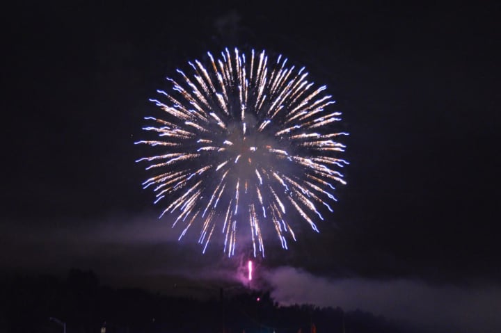 Fireworks at the Danbury Fair Mall are an annual July 4 tradition.