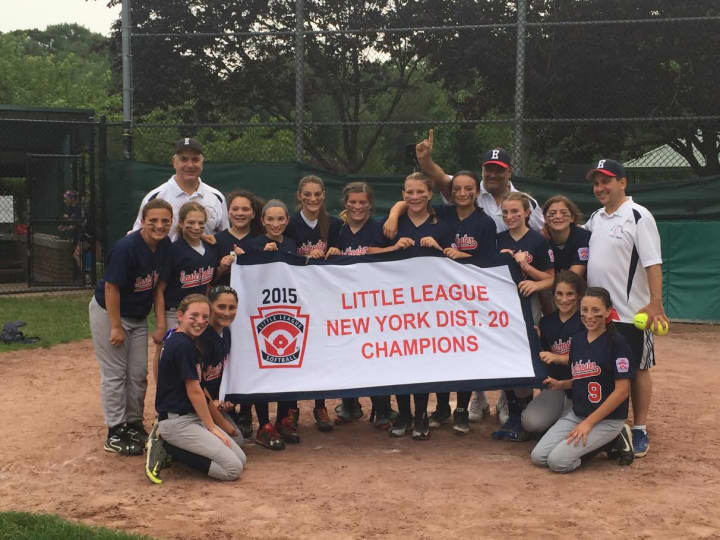 The Eastchester 12-and-under softball team won the District 20 crown.