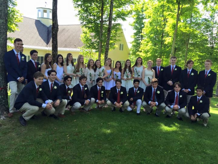 The Class of 2015 at the Stratton Mountain School included Dale Braverman and Olivia Burwell, both of Weston, and Patrick McNamara, of Ridgefield. 