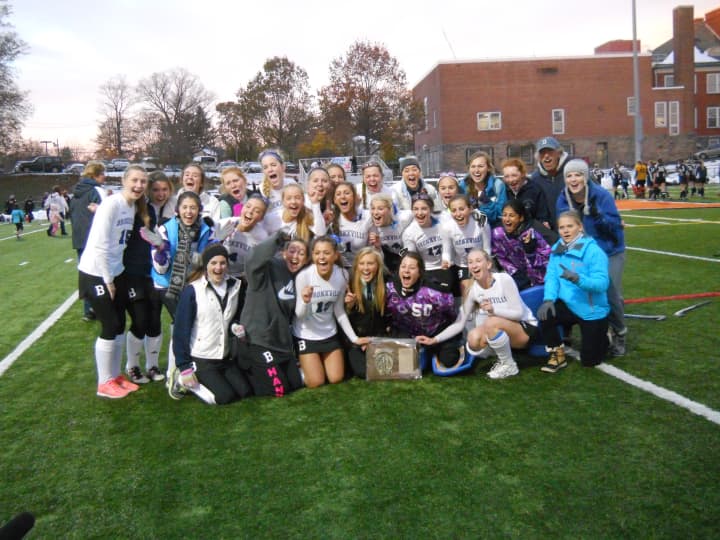 Bronxville defeated Section 9 champion Pine Plains, 2-0, in a New York State Class C field hockey regional semifinal Saturday. The Broncos are one win away from a return trip to the state final four.