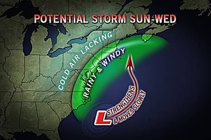 The weather forecasters at Accuweather.com are tracking a possible nor&#x27;easter that could hit Fairfield County in time for pre-Thanksgiving travel.