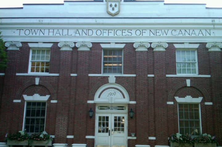 New Canaan Town Hall.