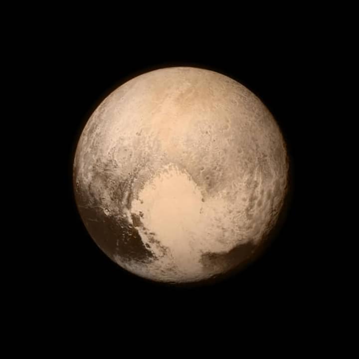 NASA&#x27;s New Horizons space probe made a flyby of Pluto on Tuesday. 