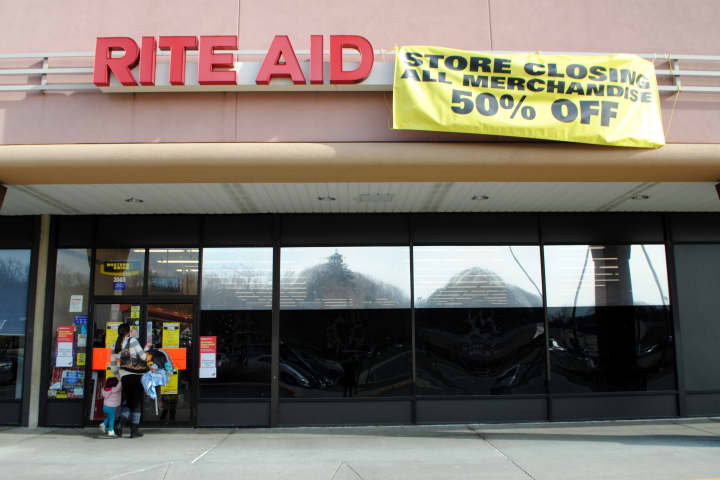 Rite Aid Pharmacy in the Cortlandt Town Center will be open Saturday for a liquidation sale. Merchandise, except for prescription drugs, will be 50 percent off.