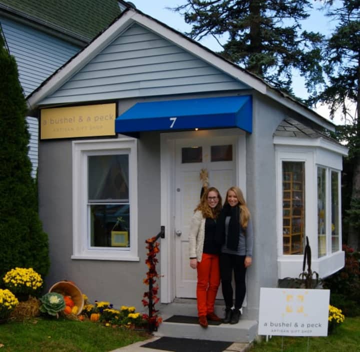 Stephanie and Marisa Goldsmith opened an artisan gift shop in Eastchester.