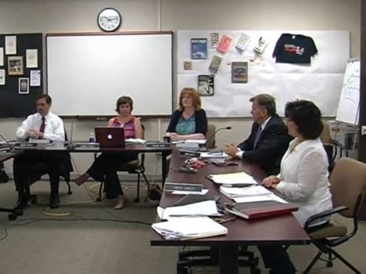 Bedford Central&#x27;s school board at its July 1 re-organizational meeting.