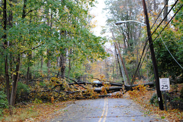 Classes in Hendrick Hudson and Croton-Harmon Schools were canceled for one week after Hurricane Sandy made dozens of roads impassable in Cortlandt. 