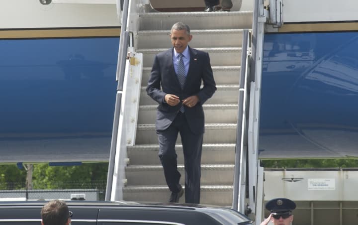 President Barack Obama will visit New York City this weekend. 