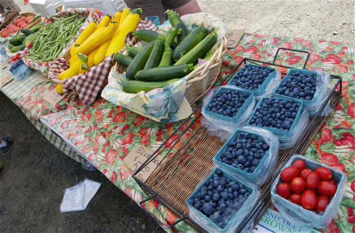 Fruit and vegetables from Veronica&#x27;s Garden, of Ridgefield.