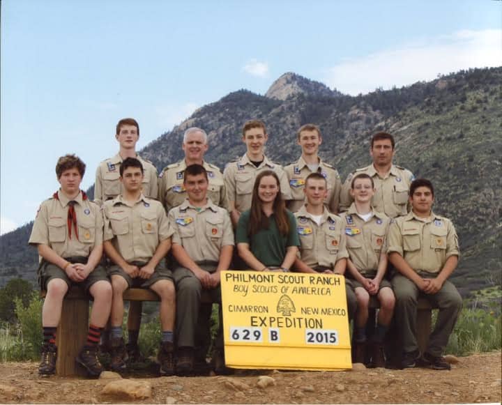 These Greenwich Scouts and their leaders recently went on a trek through the Sangre de Cristo Mountains in New Mexico.