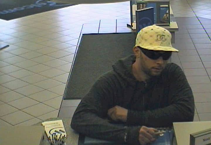 The suspect in Scarsdale&#x27;s bank robbery.