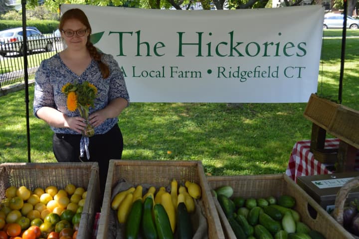 The Hickories is a local farm that takes part in the Ridgefield Farmers Market. 