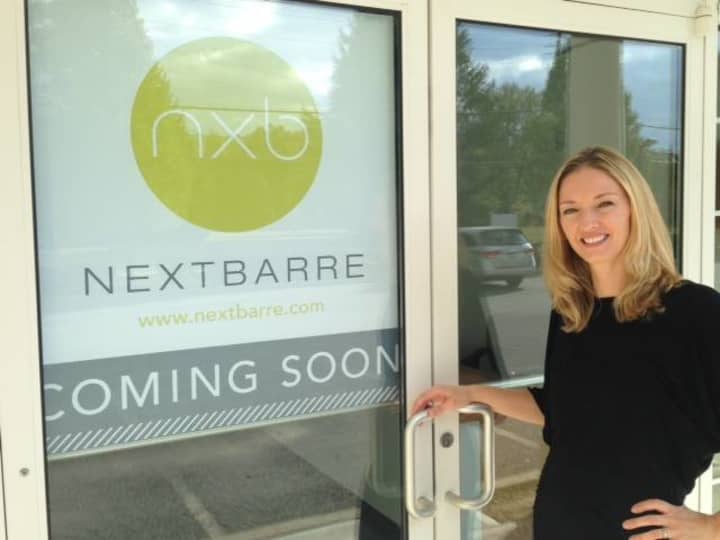 NextBarre co-owners Heather Queiroz of Mount Vernon, seen here, and Diana Pecci won grand prize this spring in Mindbody&#x27;s Big Goals Big Rewards Competition national contest.