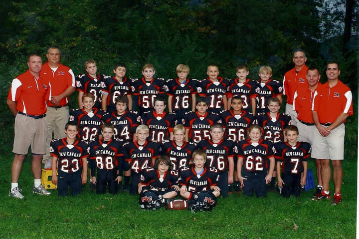 The New Canaan third-grade football team finished undefeated and won the Fairfield County Football League championship.