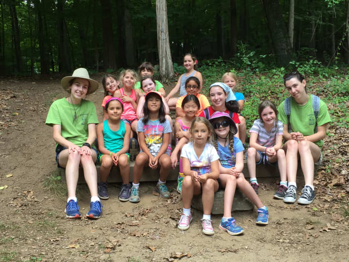 Girls enjoy a temperate summer day at Camp Aspetuck in Weston. Camp Aspetuck in Weston will have an open house on May 1 from 2-4 p.m.